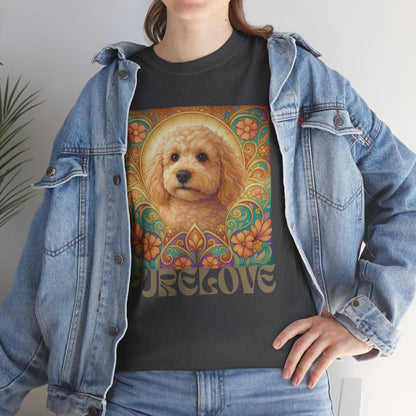 Goldendoodle (Groodle) Vintage Graphic T-Shirt – Unisex Cotton Tee for Dog Lovers