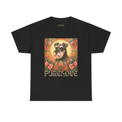 Schnauzer Vintage Graphic T-Shirt – Unisex Cotton Tee for Dog Lovers