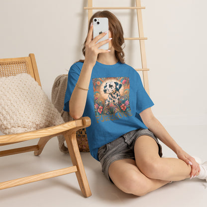 Dalmatian Vintage Graphic T-Shirt – Unisex Cotton Tee for Dog Lovers