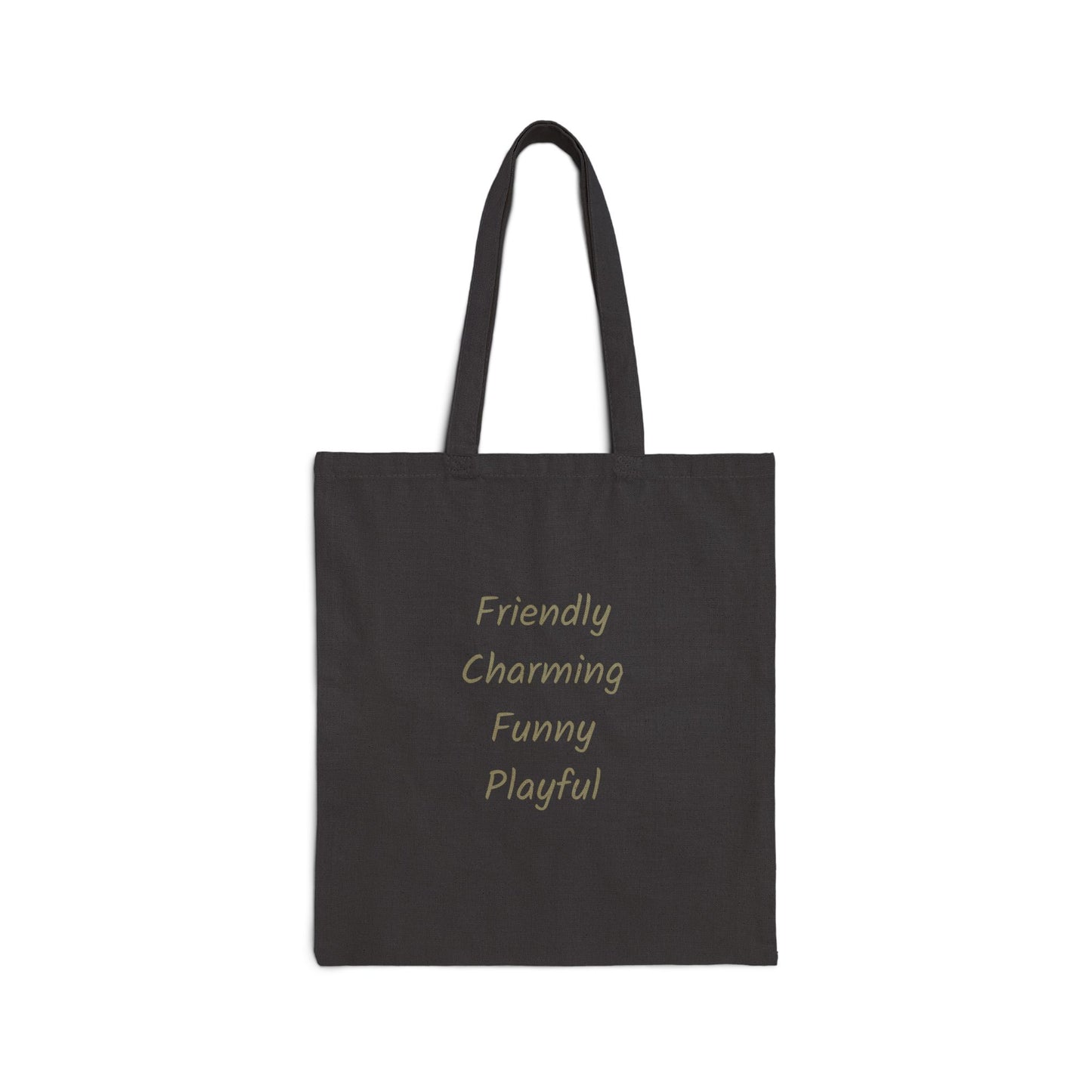Pug Vintage Dog Lovers Cotton Canvas Tote Bag - Unique, Artistic, Durable