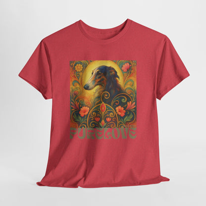 Borzoi Vintage Graphic T-Shirt – Unisex Cotton Tee for Dog Lovers