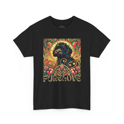 Black Cavapoo (Cavoodle) Vintage Graphic T-Shirt – Unisex Cotton Tee for Dog Lovers