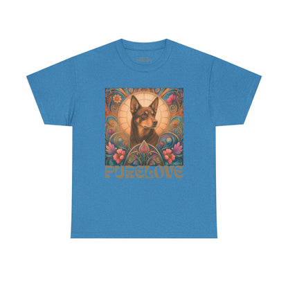 Kelpie Brown Vintage Graphic T-Shirt – Unisex Cotton Tee for Dog Lovers