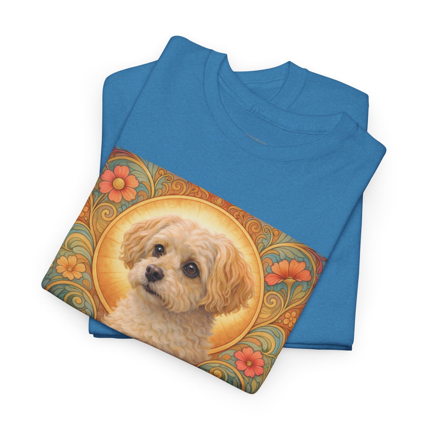 Foxypoo (Foodle) Vintage Graphic T-Shirt – Unisex Cotton Tee for Dog Lovers