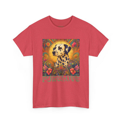 Dalmatian Vintage Graphic T-Shirt – Unisex Cotton Tee for Dog Lovers