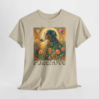 Borzoi Vintage Graphic T-Shirt – Unisex Cotton Tee for Dog Lovers