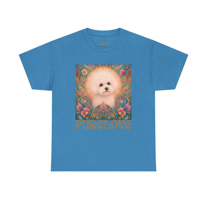 Bichon Frise Vintage Graphic T-Shirt – Unisex Cotton Tee for Dog Lovers