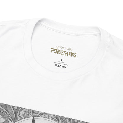 Doberman Vintage Unisex Cotton Tee for Dog Lovers (Black & White)