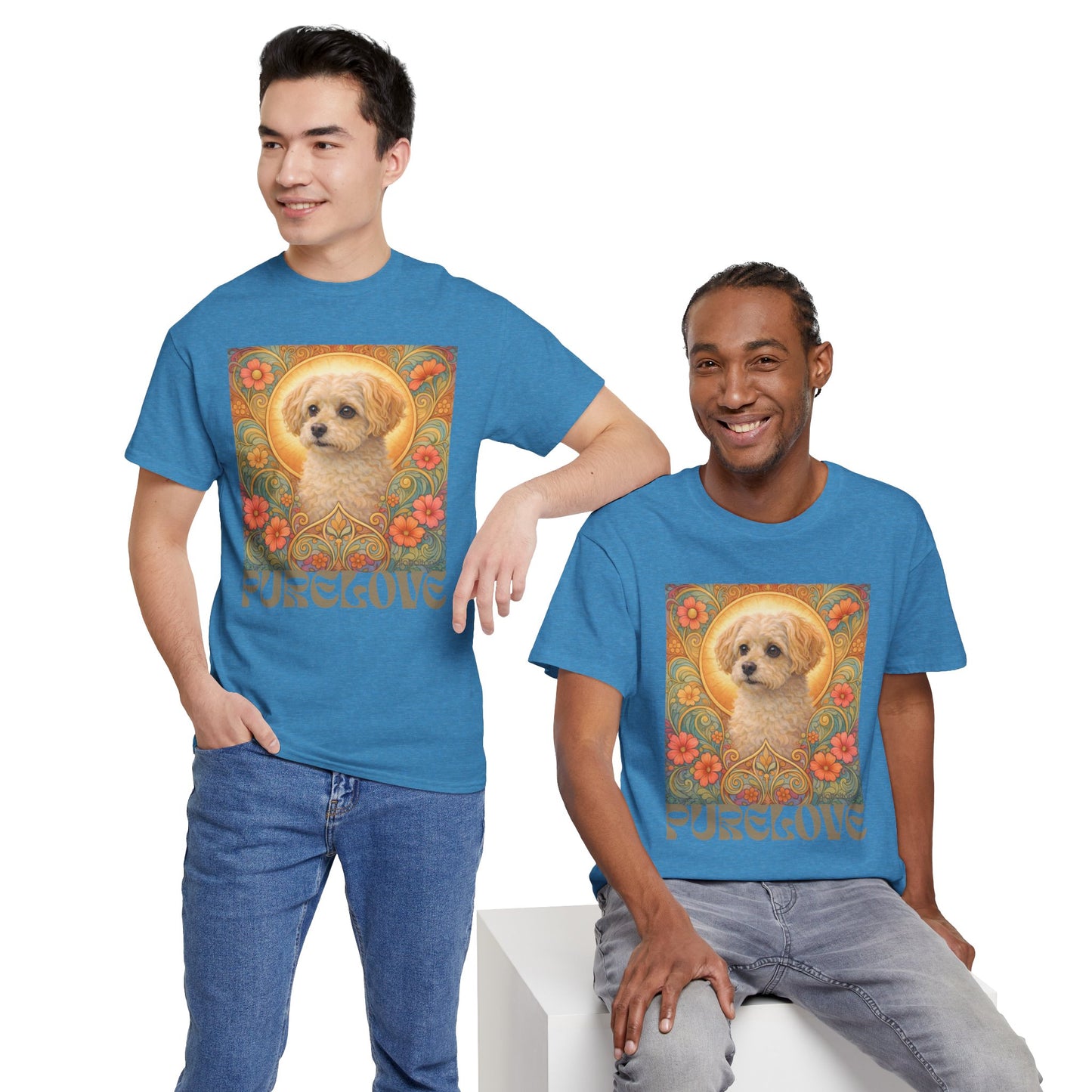 Foxypoo (Foodle) Vintage Graphic T-Shirt – Unisex Cotton Tee for Dog Lovers