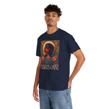 Dachshund Black Tan Shorthair Vintage Graphic T-shirt - Unisex Cotton Tee for Dog Lovers