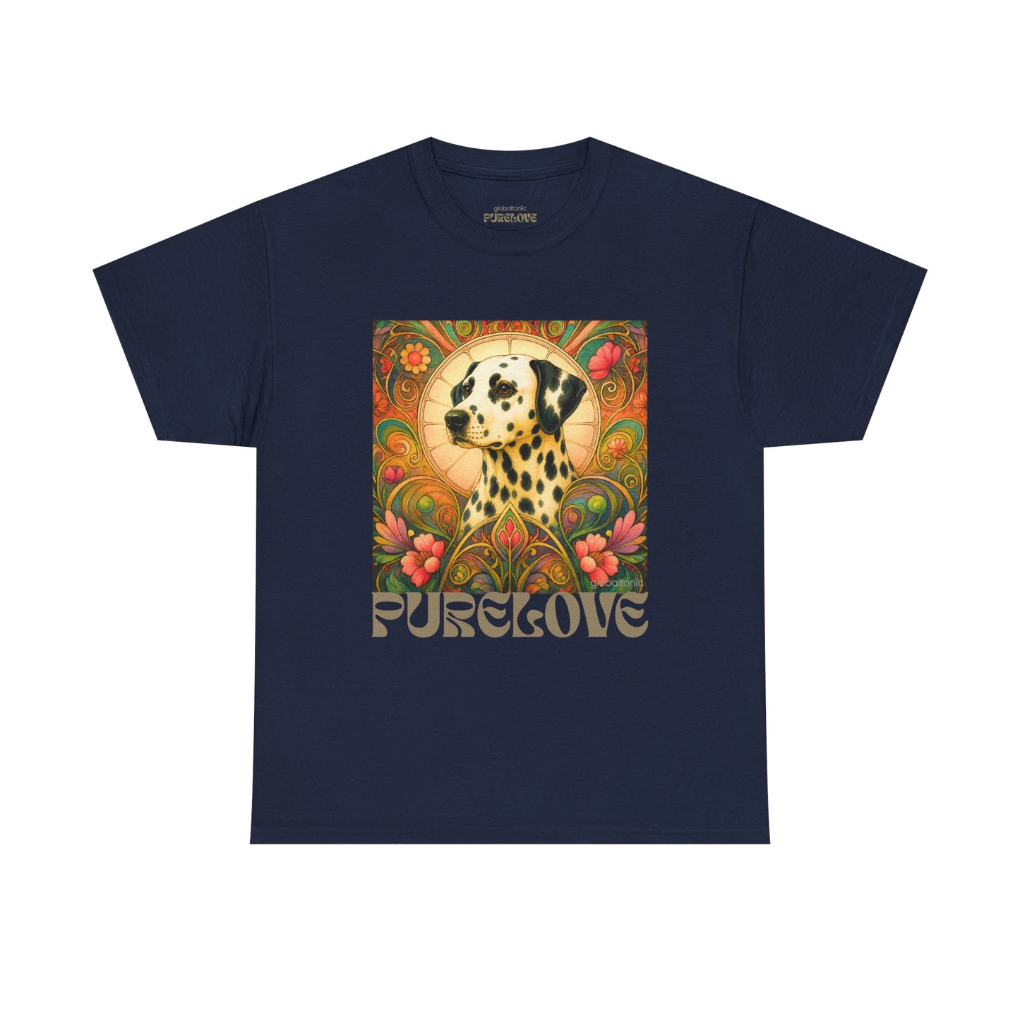 Dalmatian Vintage Graphic T-Shirt – Unisex Cotton Tee for Dog Lovers