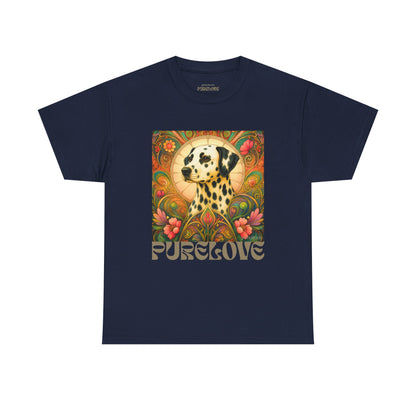 Dalmatian Vintage Graphic T-Shirt – Unisex Cotton Tee for Dog Lovers
