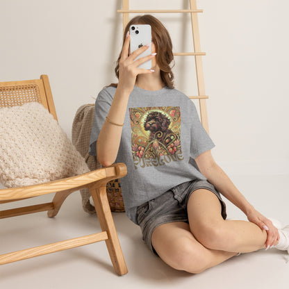 Black Cavapoo (Cavoodle) Vintage Graphic T-Shirt – Unisex Cotton Tee for Dog Lovers