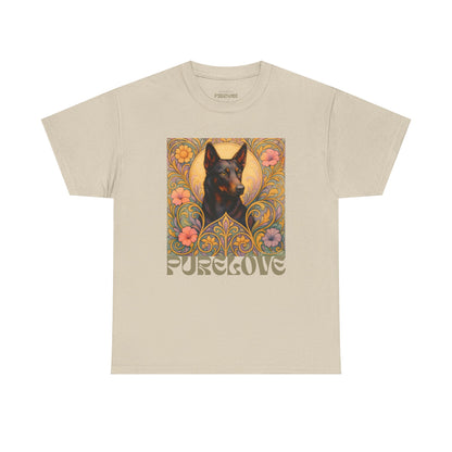 Black Kelpie Vintage Graphic T-Shirt – Unisex Cotton Tee for Dog Lovers