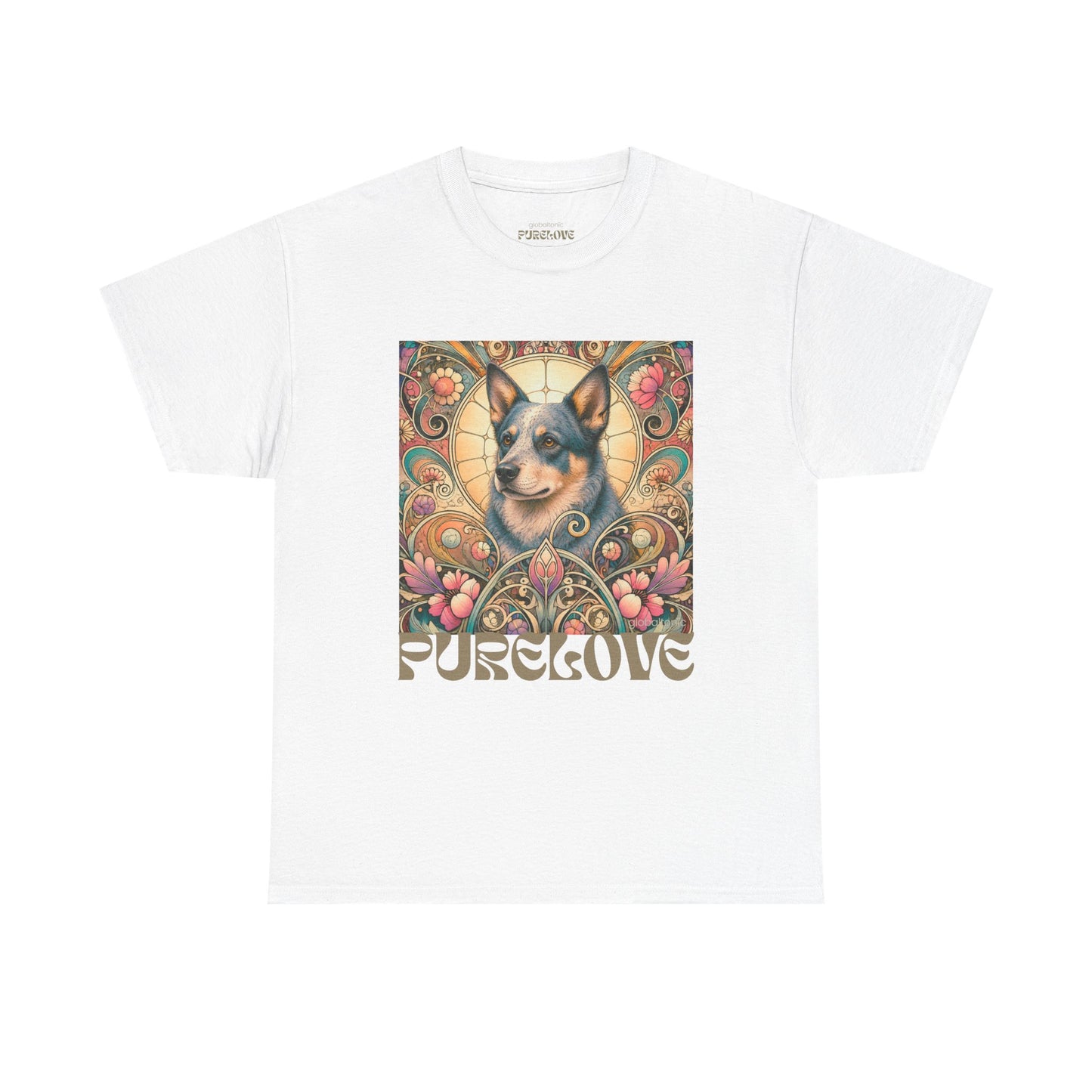 Australian Blue Heeler Vintage Graphic T-Shirt – Unisex Cotton Tee for Dog Lovers