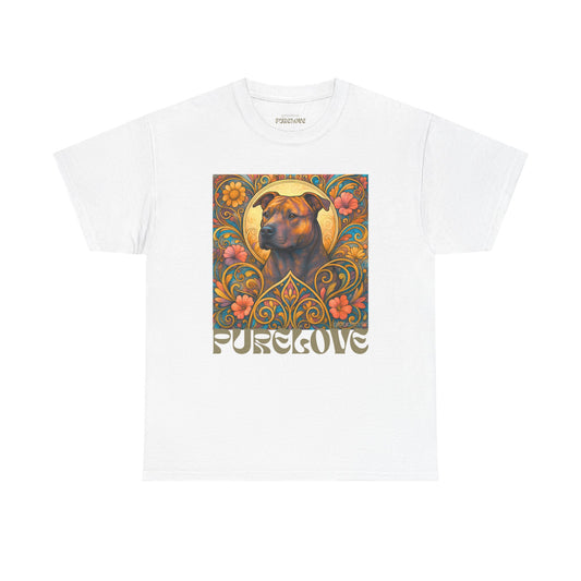 Staffy (Staffordshire) Bull Terrier Vintage Graphic T-Shirt – Unisex Cotton Tee for Dog Lovers