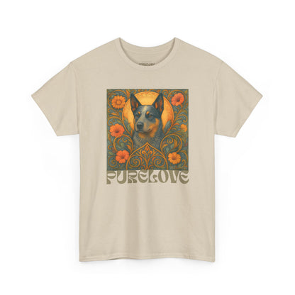 Australian Blue Heeler Vintage Graphic T-Shirt – Unisex Cotton Tee for Dog Lovers