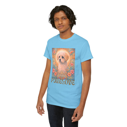 Foxypoo (Foodle) Vintage Graphic T-Shirt – Unisex Cotton Tee for Dog Lovers