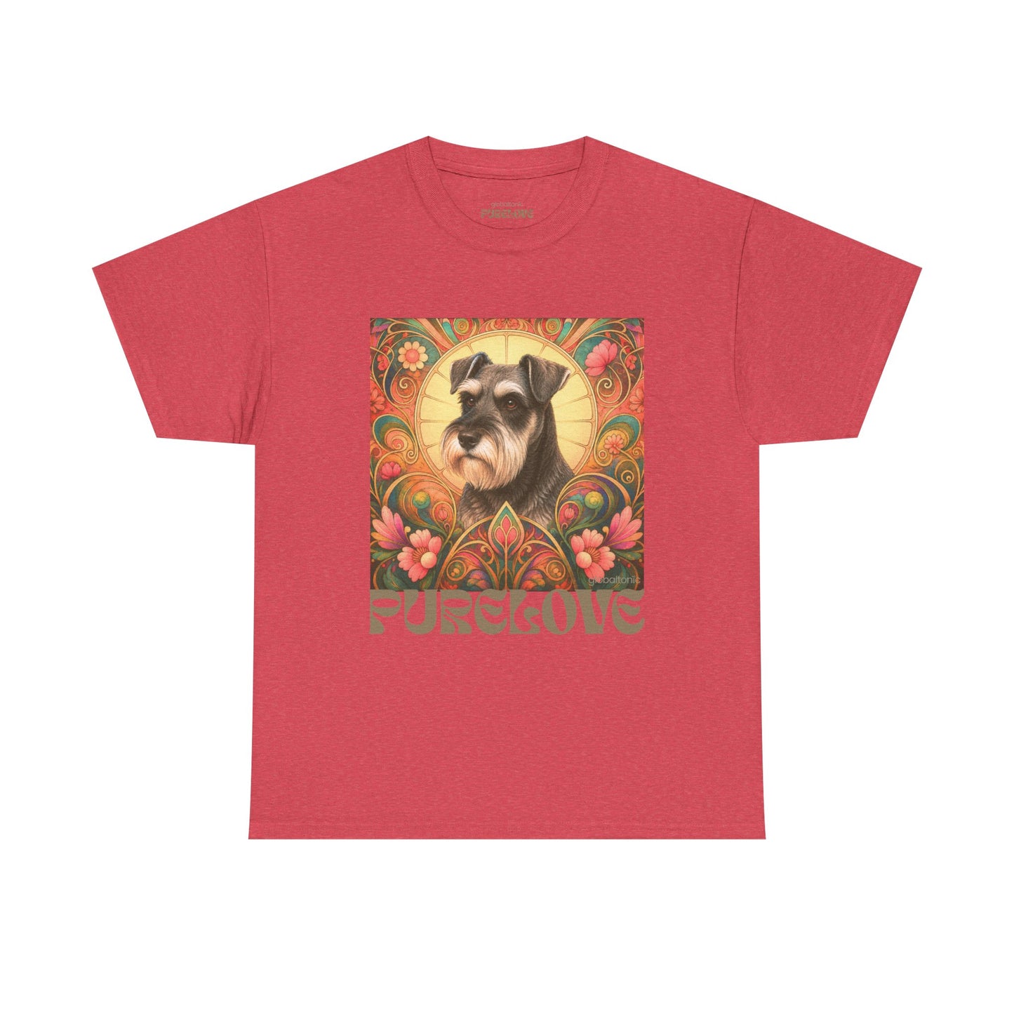 Schnauzer Vintage Graphic T-Shirt – Unisex Cotton Tee for Dog Lovers