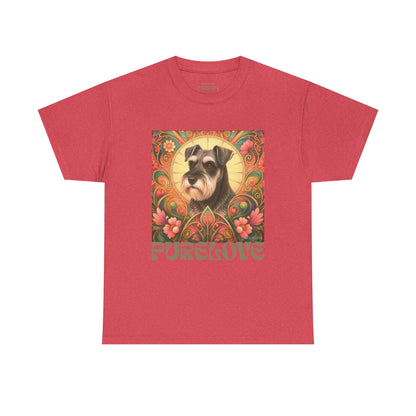 Schnauzer Vintage Graphic T-Shirt – Unisex Cotton Tee for Dog Lovers