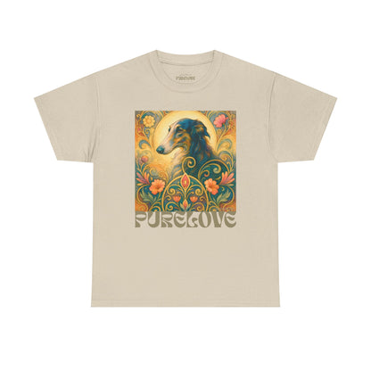 Borzoi Vintage Graphic T-Shirt – Unisex Cotton Tee for Dog Lovers
