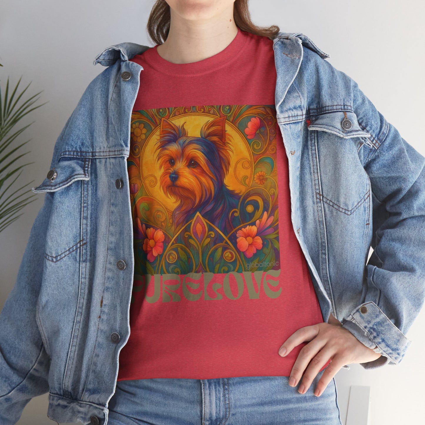 Australian Terrier Vintage Graphic T-Shirt – Unisex Cotton Tee for Dog Lovers