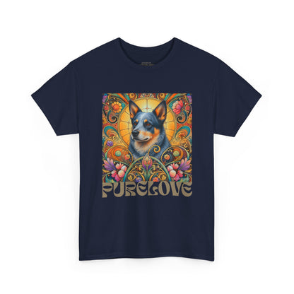 Australian Blue Heeler Vintage Graphic T-Shirt – Unisex Cotton Tee for Dog Lovers