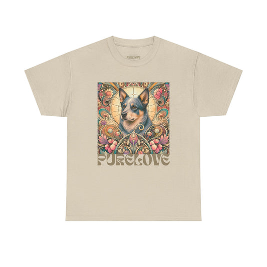 Australian Blue Heeler Vintage Graphic T-Shirt – Unisex Cotton Tee for Dog Lovers