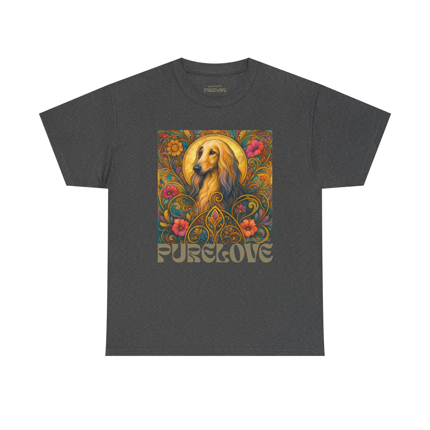 Afghan Vintage Graphic T-Shirt – Unisex Cotton Tee for Dog Lovers