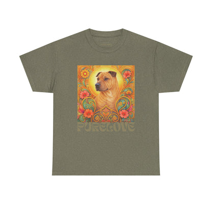 Shar Pei Vintage Graphic T-Shirt – Unisex Cotton Tee for Dog Lovers