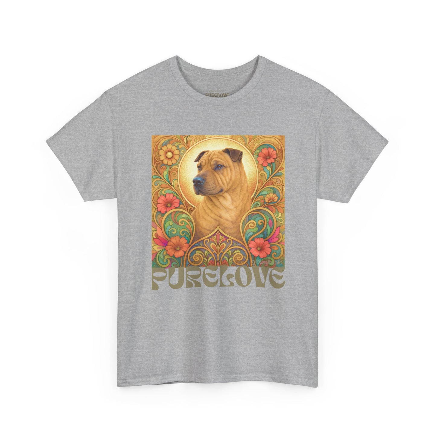 Shar Pei Vintage Graphic T-Shirt – Unisex Cotton Tee for Dog Lovers