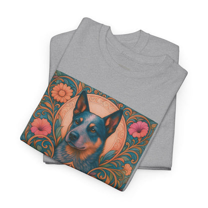 Australian Blue Heeler Vintage Graphic T-Shirt – Unisex Cotton Tee for Dog Lovers