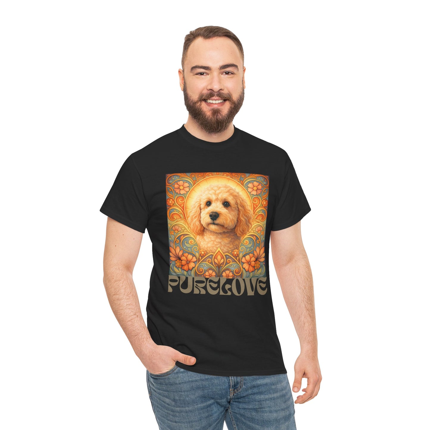 Goldendoodle (Groodle) Vintage Graphic T-Shirt – Unisex Cotton Tee for Dog Lovers