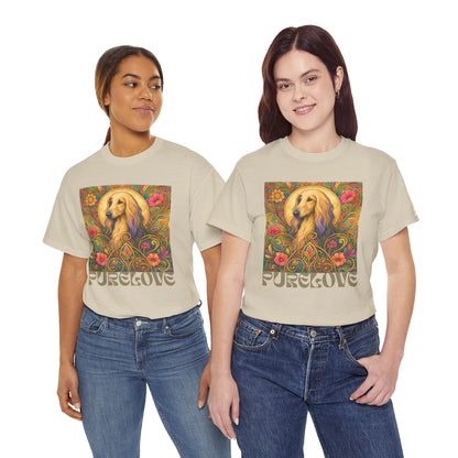 Afghan Vintage Graphic T-Shirt – Unisex Cotton Tee for Dog Lovers