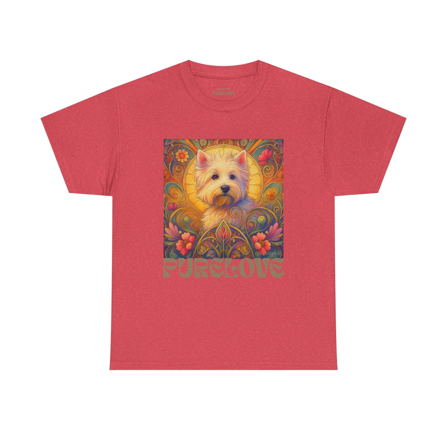 West Highland Terrier (Westie) Vintage Graphic T-Shirt – Unisex Cotton Tee for Dog Lovers