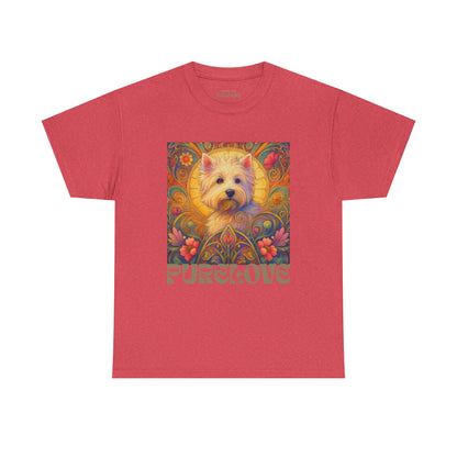 West Highland Terrier (Westie) Vintage Graphic T-Shirt – Unisex Cotton Tee for Dog Lovers