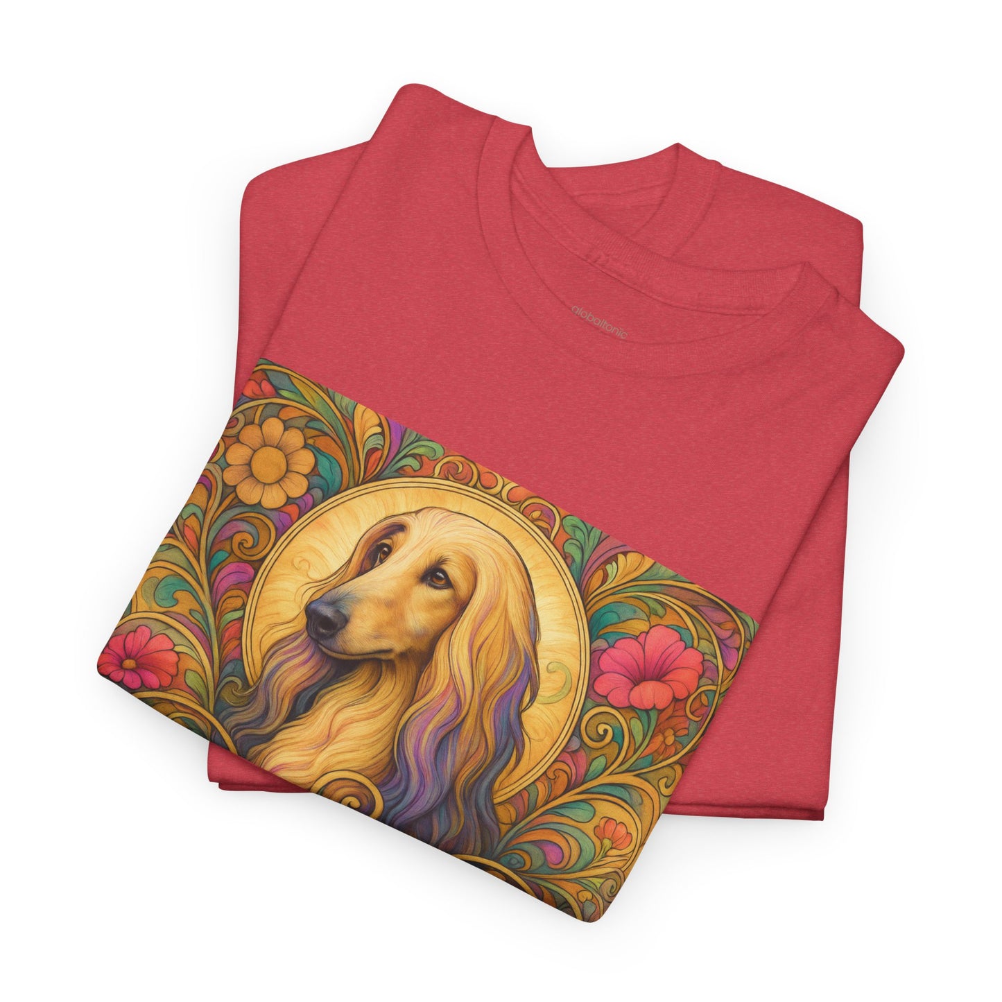 Afghan Vintage Graphic T-Shirt – Unisex Cotton Tee for Dog Lovers