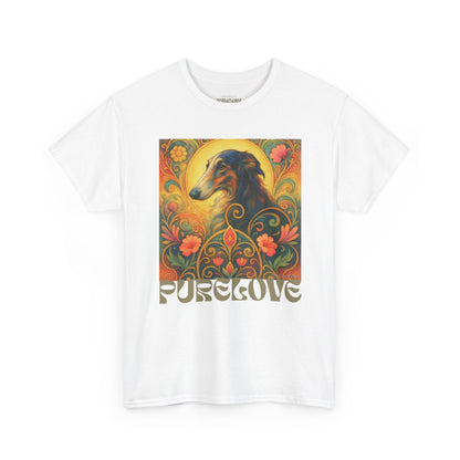 Borzoi Vintage Graphic T-Shirt – Unisex Cotton Tee for Dog Lovers