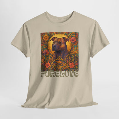 Staffy (Staffordshire) Bull Terrier Vintage Graphic T-Shirt – Unisex Cotton Tee for Dog Lovers