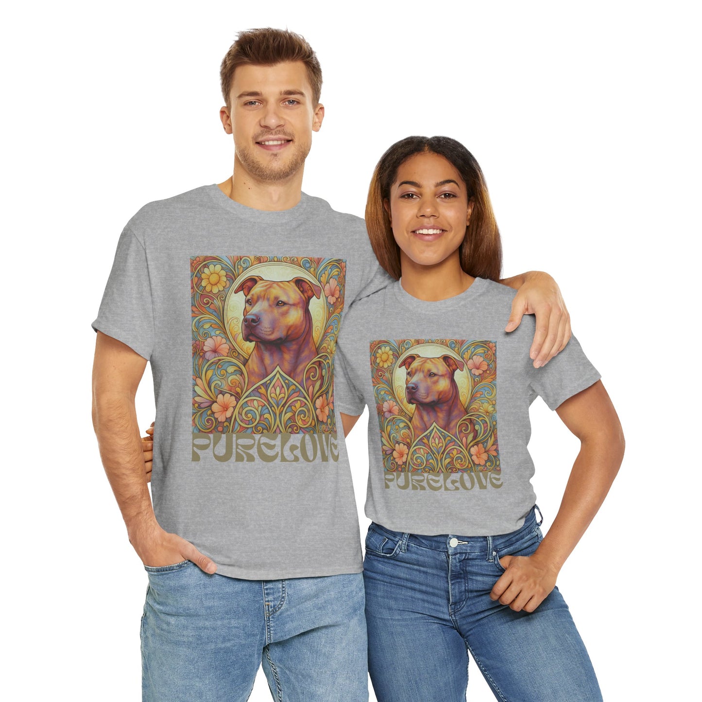 Staffy (Staffordshire) Bull Terrier Vintage Graphic T-Shirt – Unisex Cotton Tee for Dog Lovers