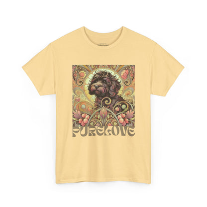 Black Cavapoo (Cavoodle) Vintage Graphic T-Shirt – Unisex Cotton Tee for Dog Lovers