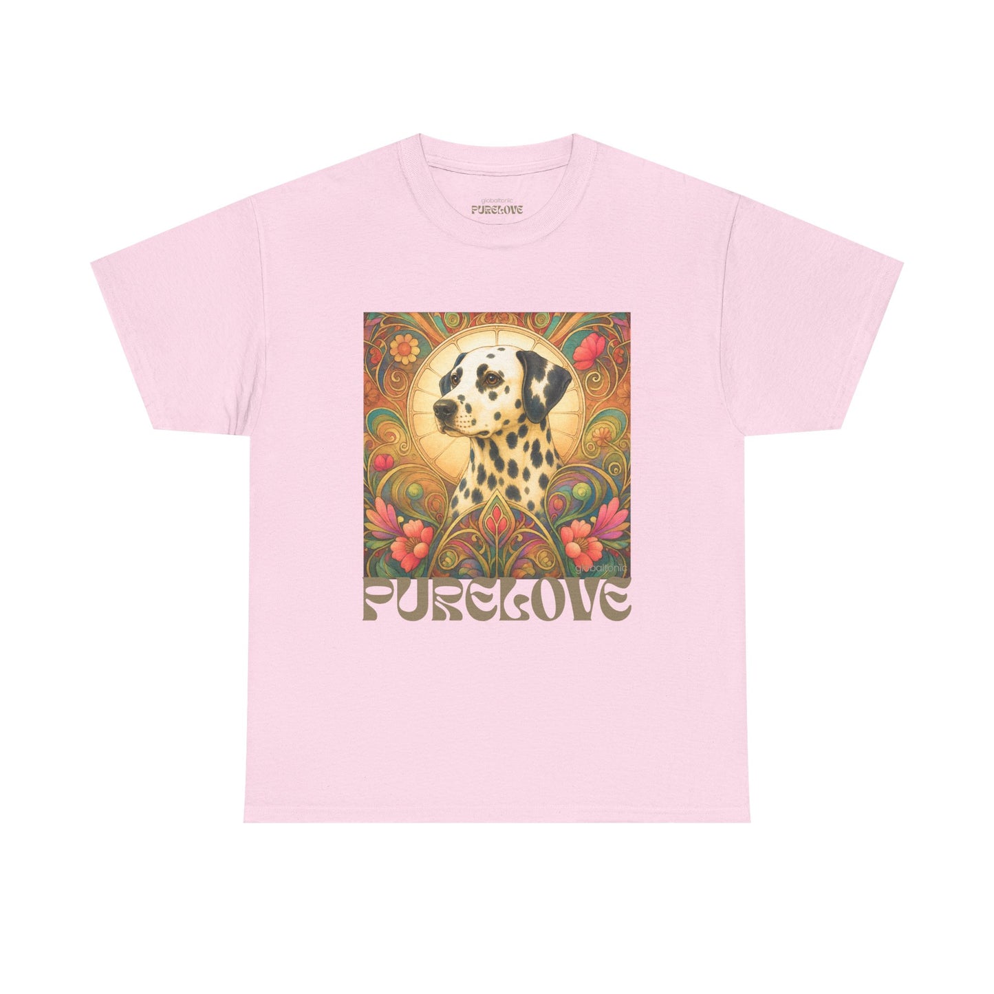 Dalmatian Vintage Graphic T-Shirt – Unisex Cotton Tee for Dog Lovers