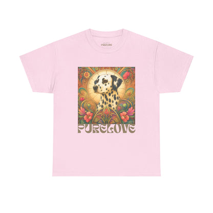 Dalmatian Vintage Graphic T-Shirt – Unisex Cotton Tee for Dog Lovers