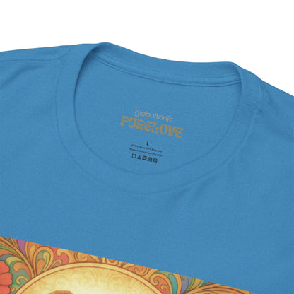 Staffy Tan Vintage Graphic T-Shirt – Unisex Cotton Tee for Dog Lovers