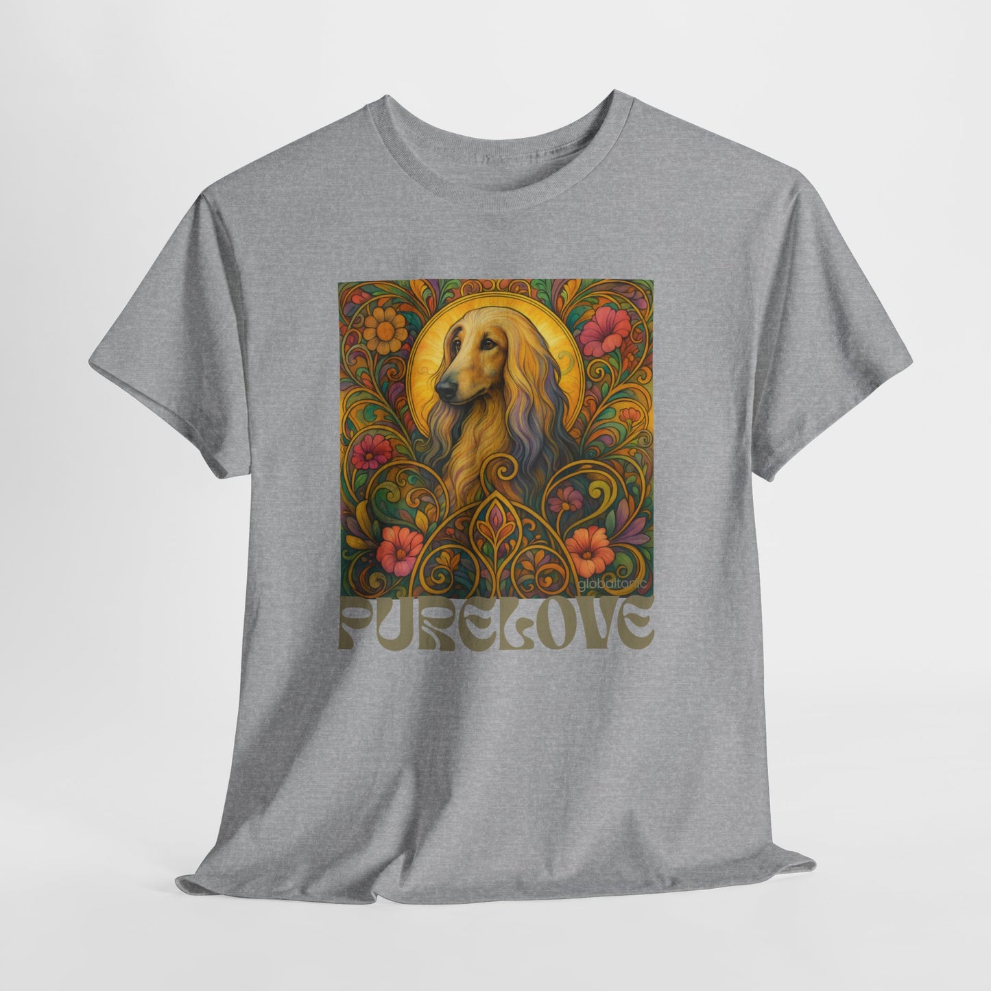 Afghan Vintage Graphic T-Shirt – Unisex Cotton Tee for Dog Lovers