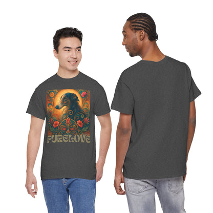 Borzoi Vintage Graphic T-Shirt – Unisex Cotton Tee for Dog Lovers