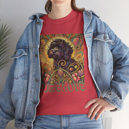 Black Cavapoo (Cavoodle) Vintage Graphic T-Shirt – Unisex Cotton Tee for Dog Lovers