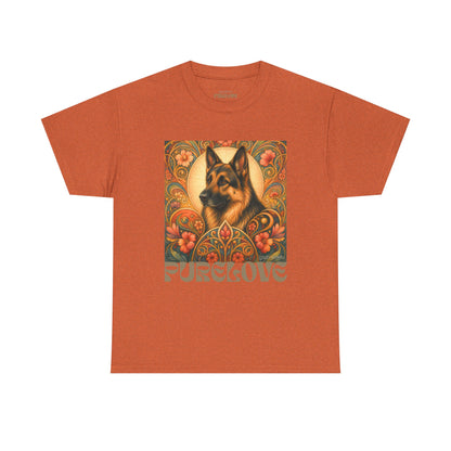 German Shepherd Vintage Graphic T-Shirt – Unisex Cotton Tee for Dog Lovers