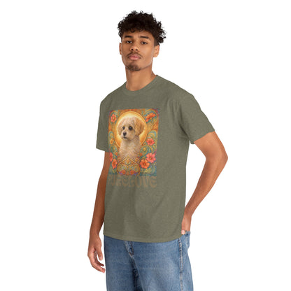 Foxypoo (Foodle) Vintage Graphic T-Shirt – Unisex Cotton Tee for Dog Lovers
