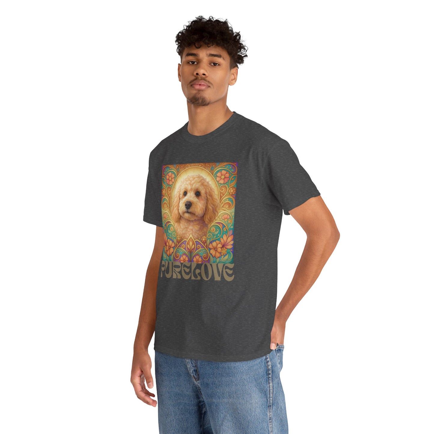 Goldendoodle (Groodle) Vintage Graphic T-Shirt – Unisex Cotton Tee for Dog Lovers